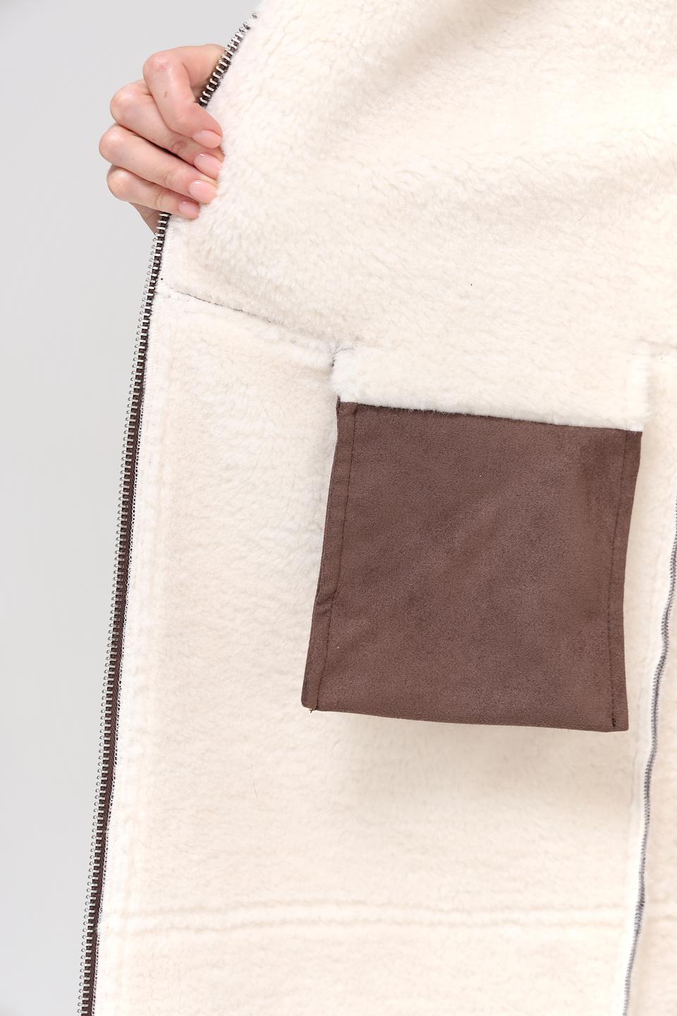 Пальто Electra style дублёнка