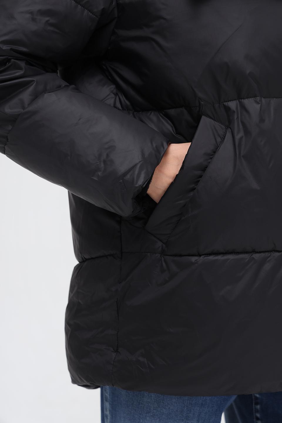 Куртка Beatris чёрная стеганая