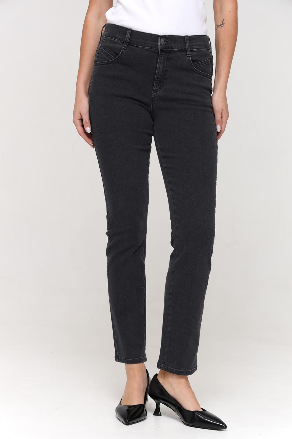 Джинсы Gardeur серые slim fit