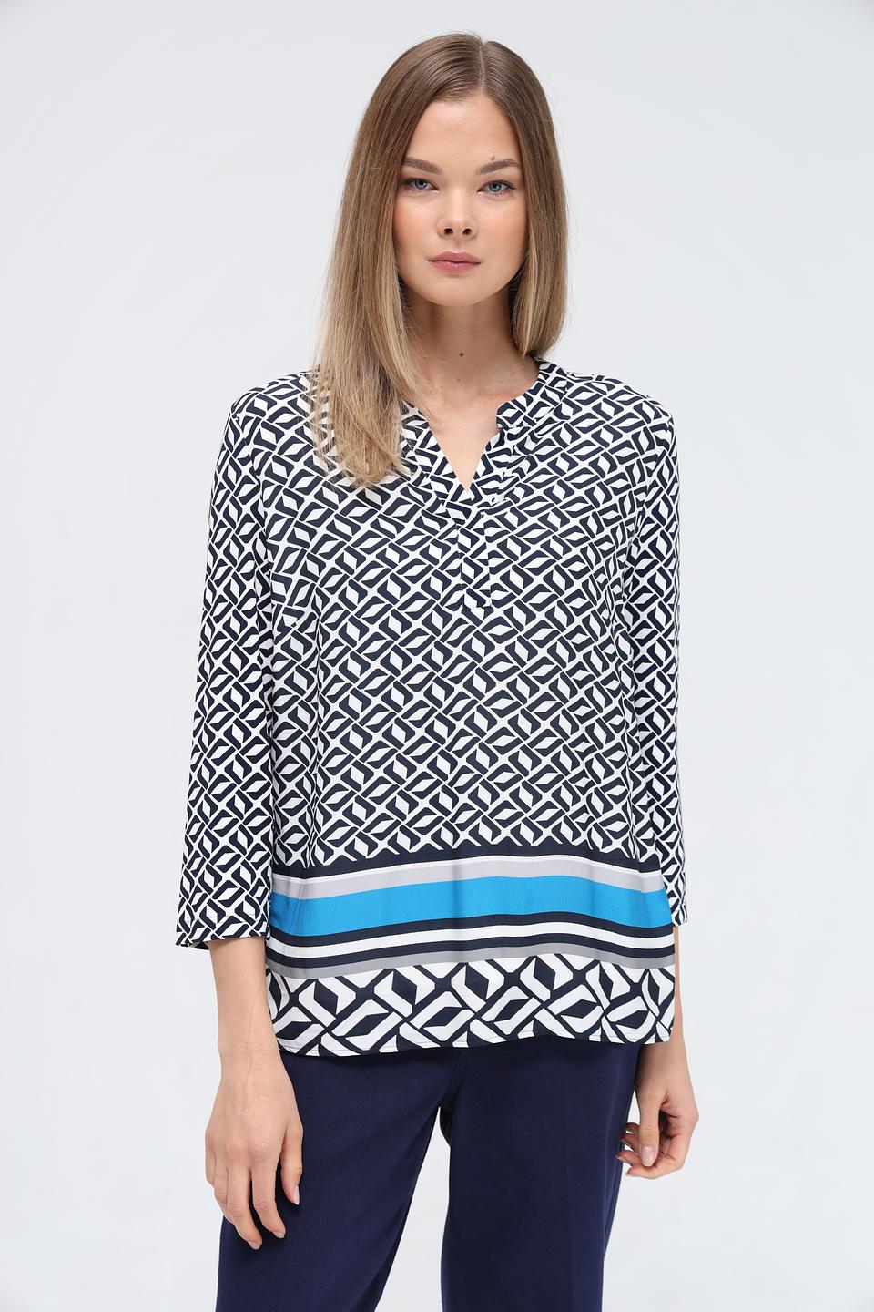 Блуза Frank Walder с принтом