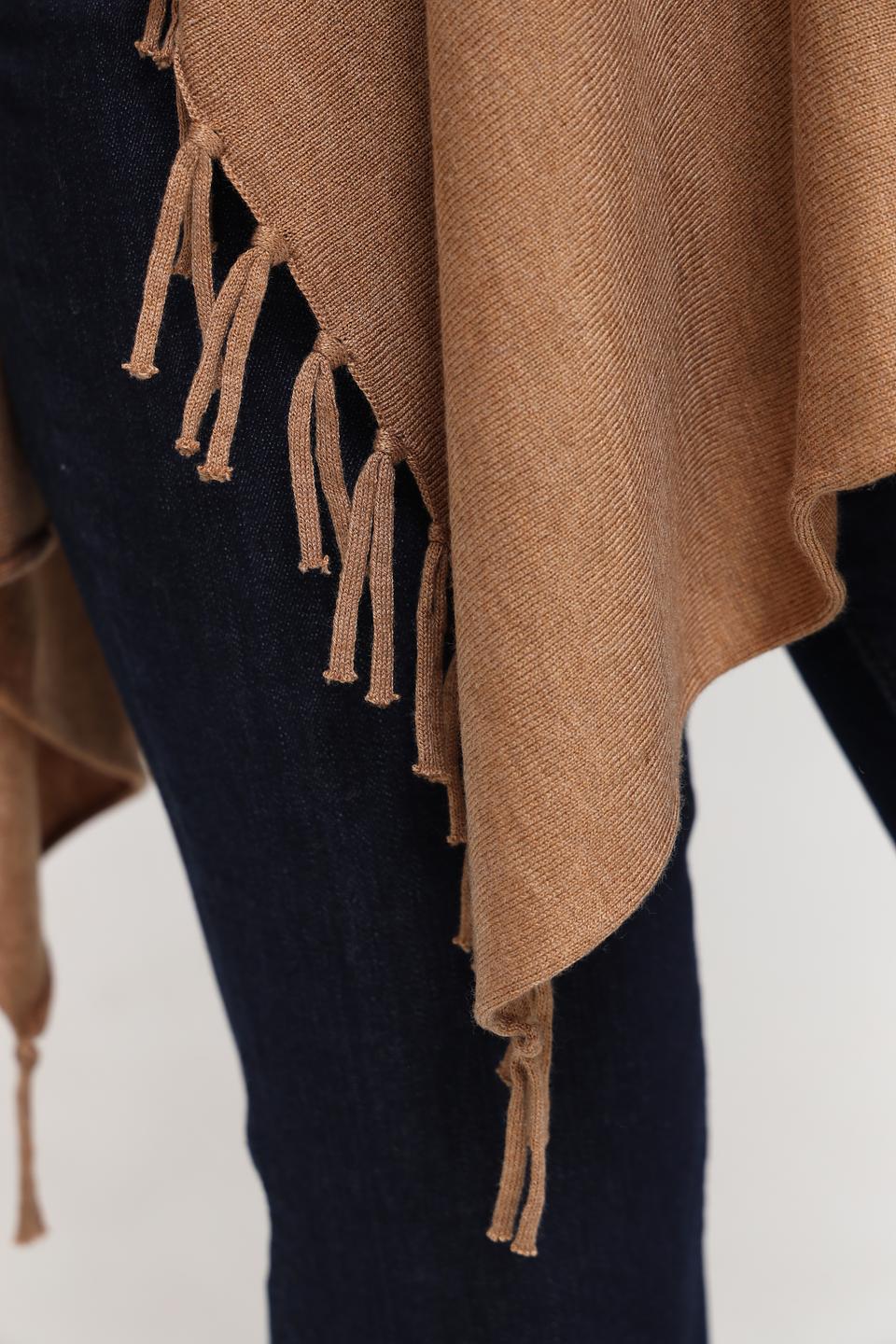 Пончо Gerry Weber с бахромой