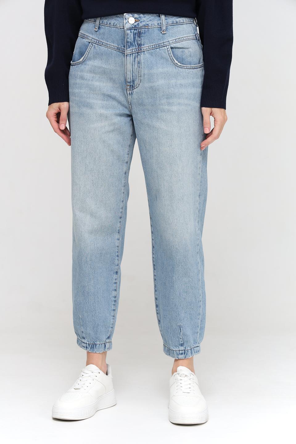 Джинсы Mom Fit Rich and Royal голубые