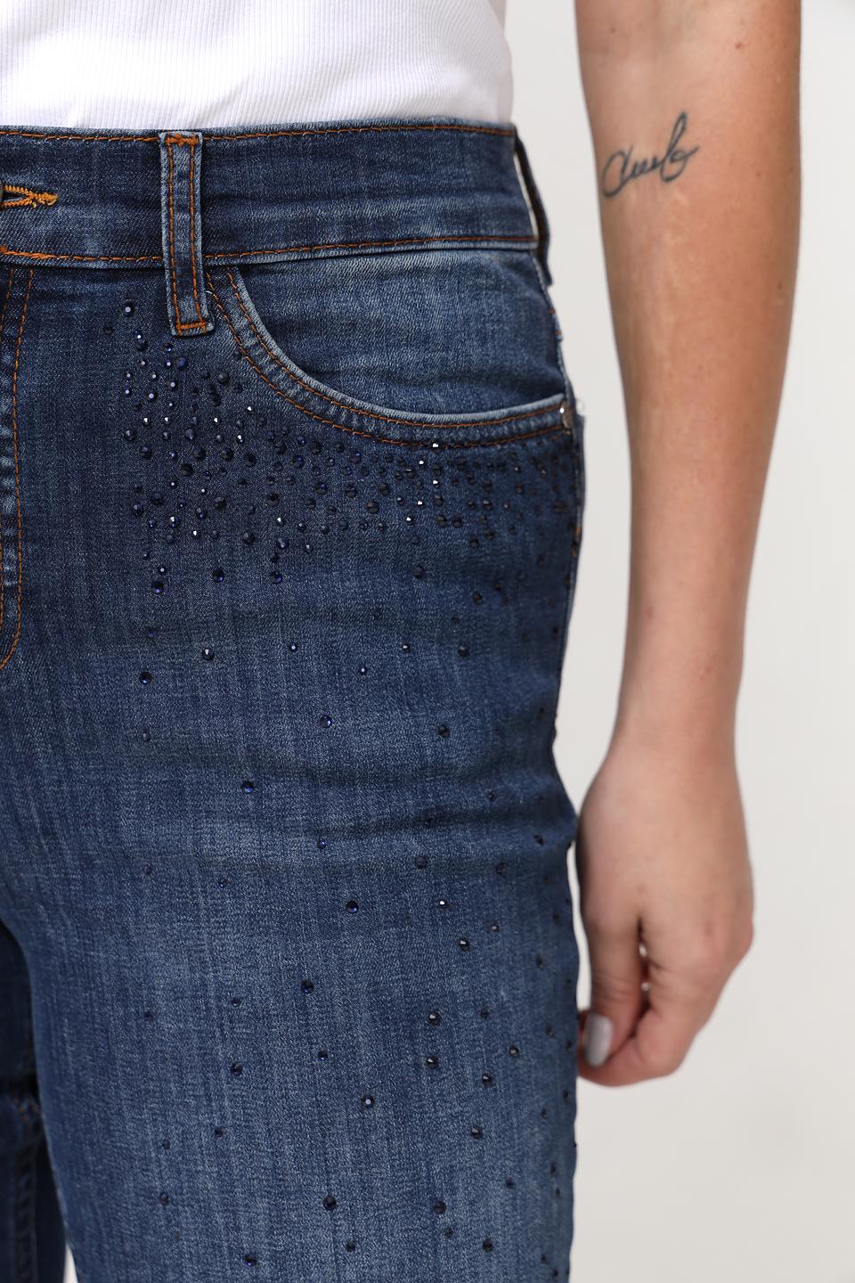 Джинсы Lecomte с декором