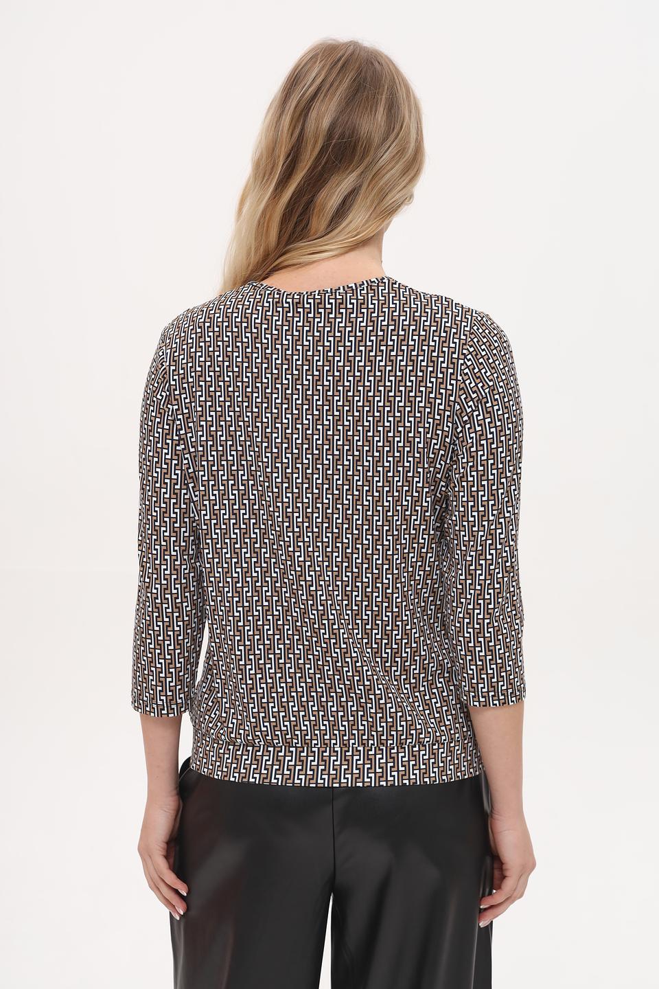 Блуза Frank Walder с геометрическим принтом