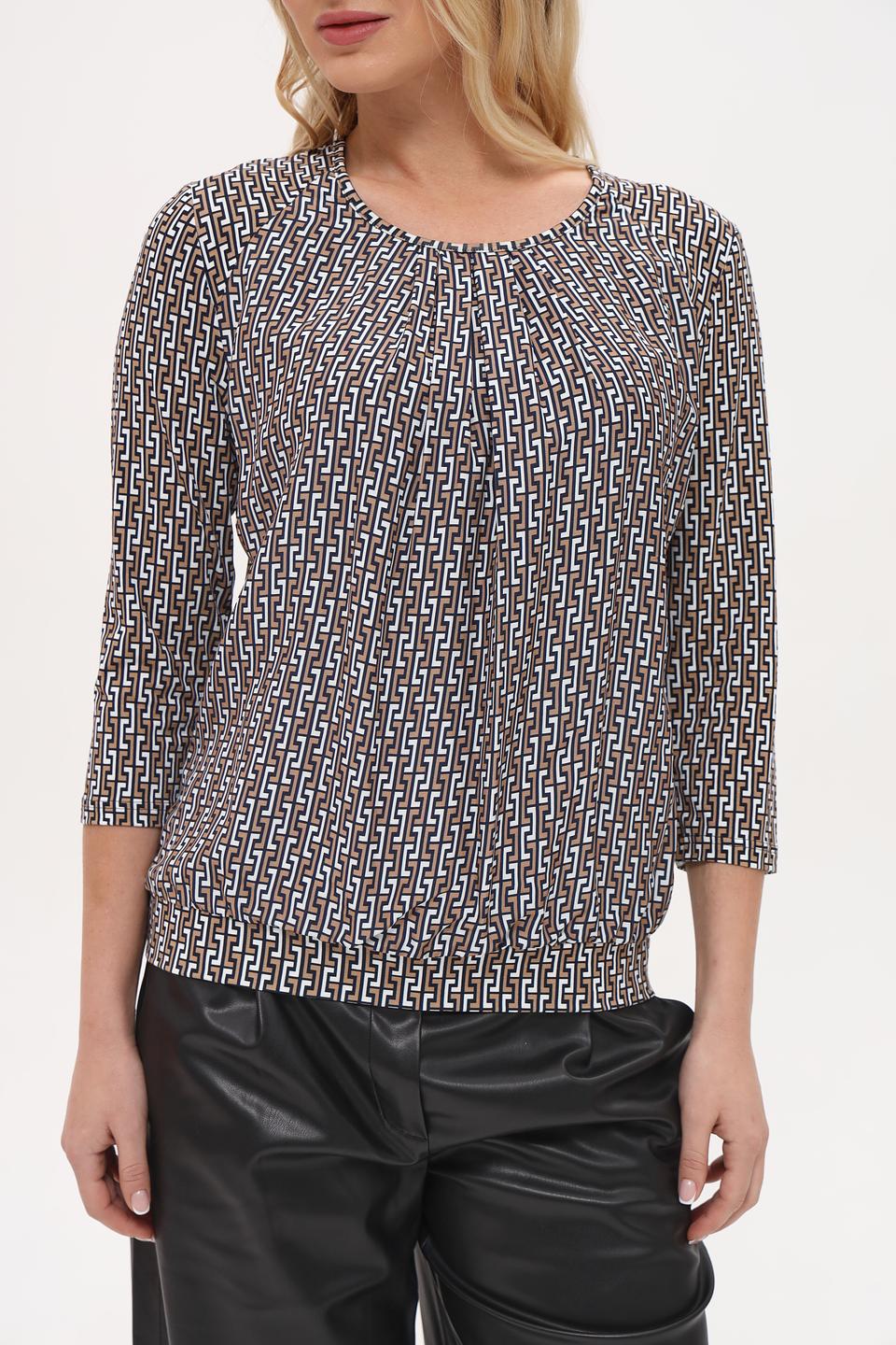 Блуза Frank Walder с геометрическим принтом