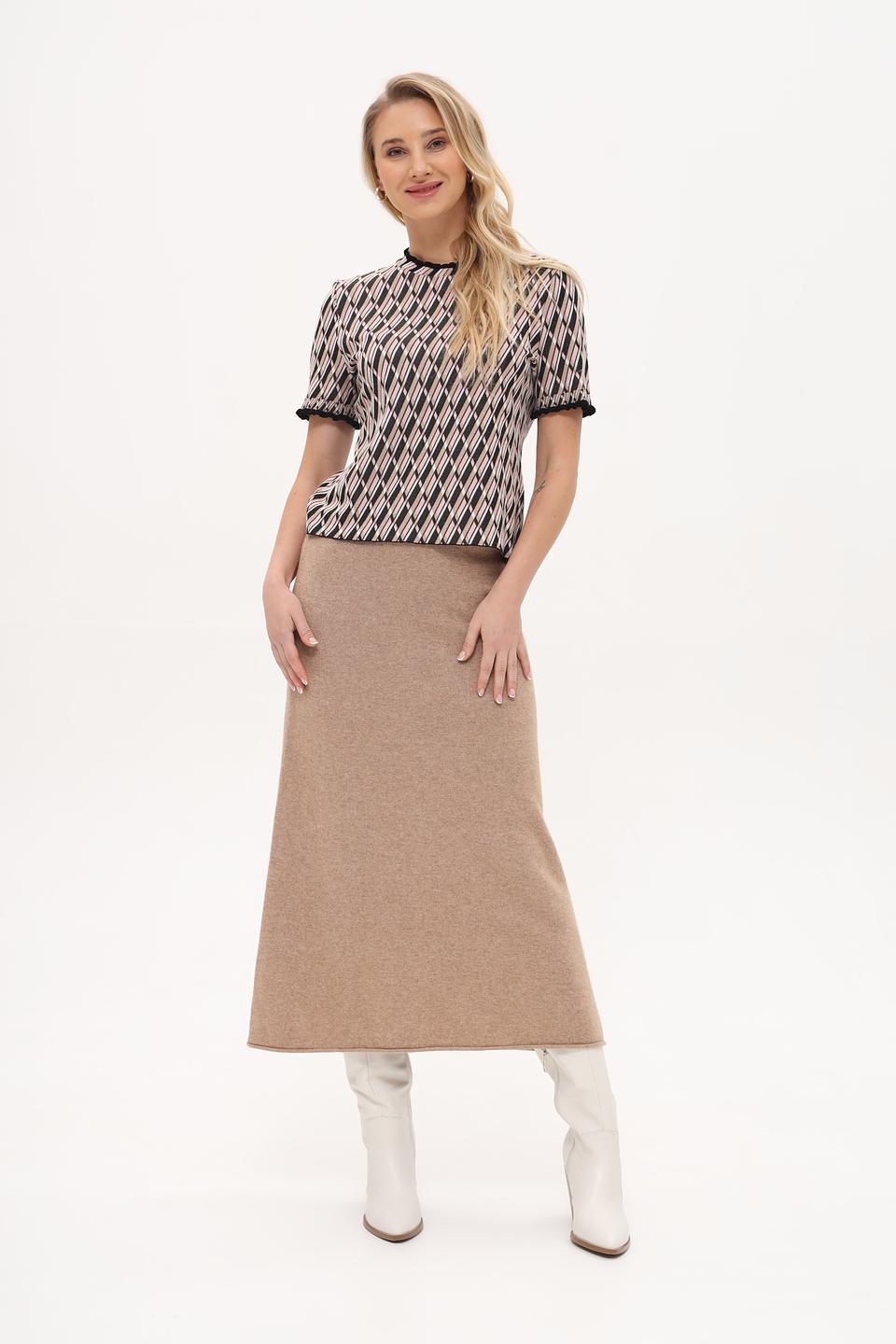 Пуловер Marc Cain с узором