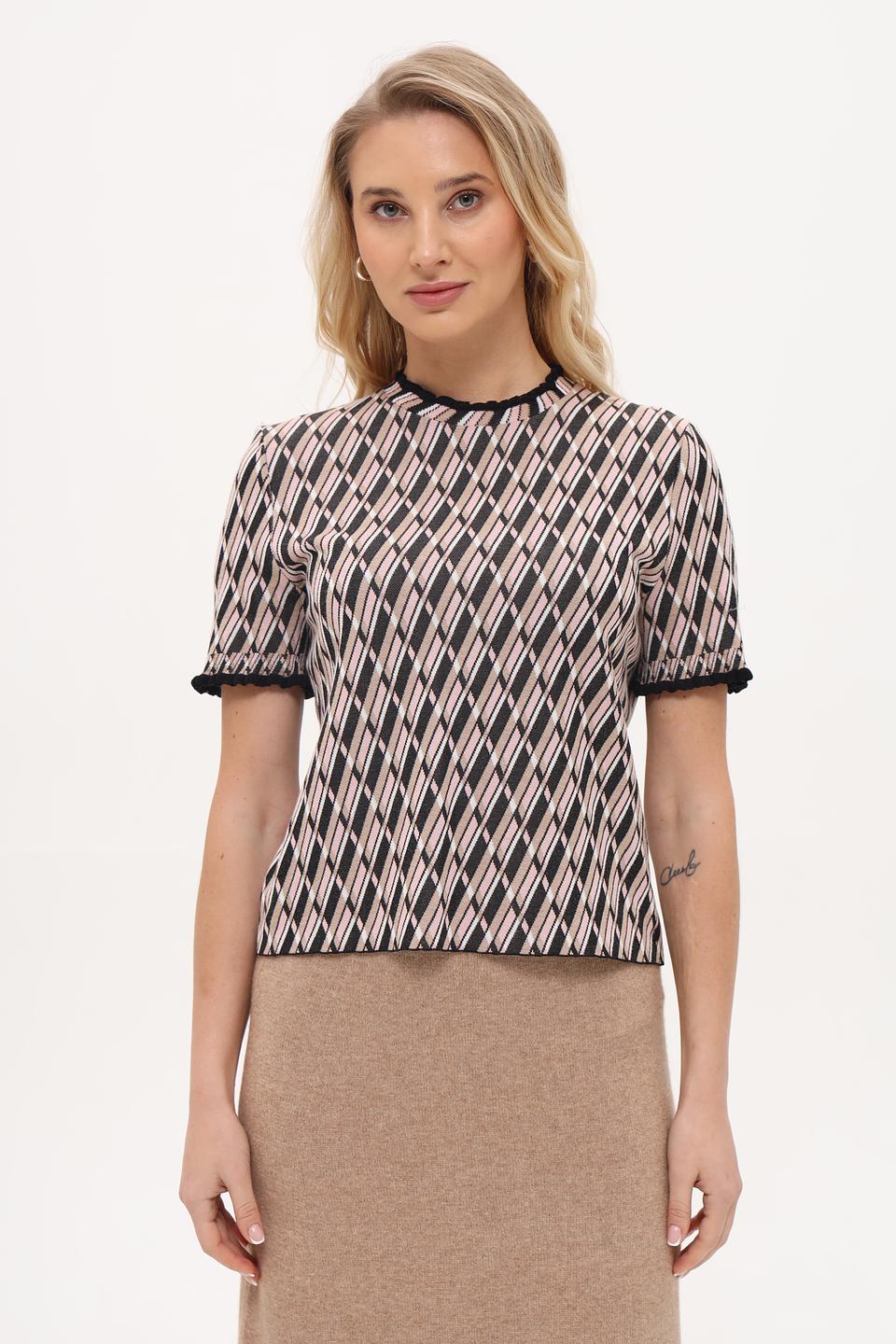 Пуловер Marc Cain с узором