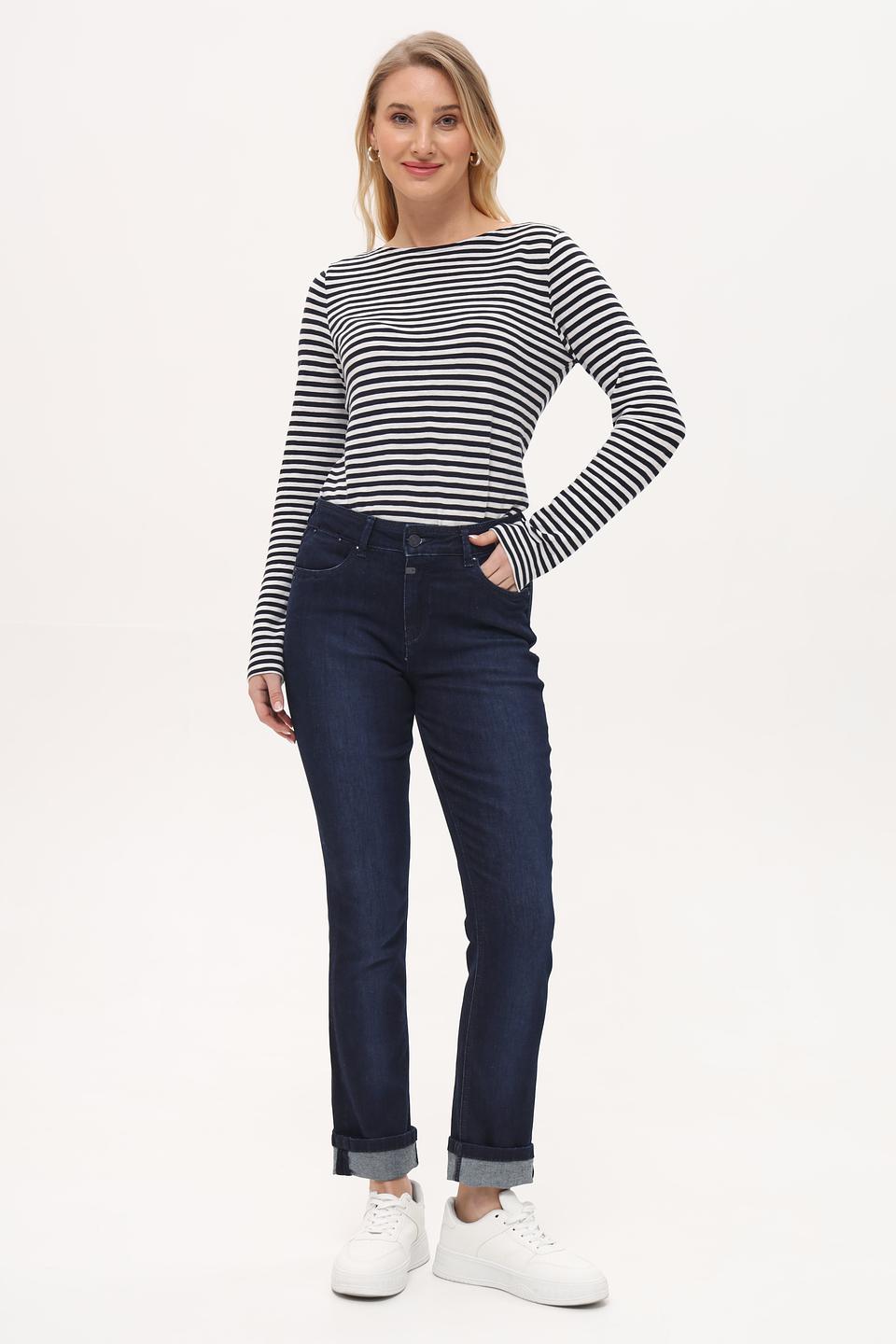 Джинсы Time Zone скинни тёмно-синие