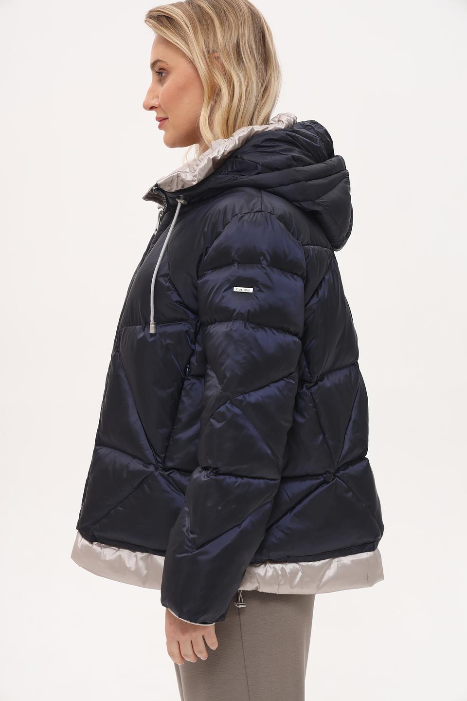 Куртка Baronia стеганая сине-серебристая