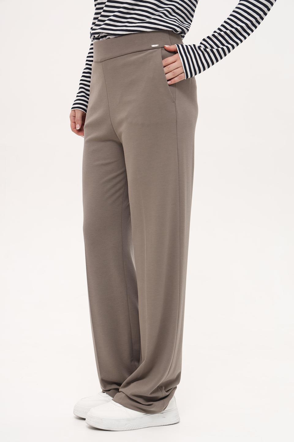 Брюки Cinque палаццо бежевые