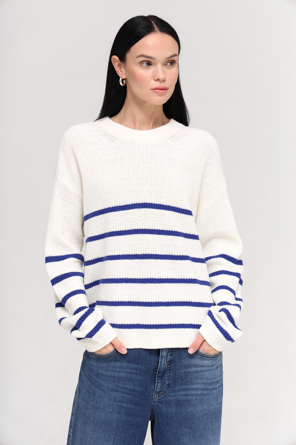 Пуловер Tom Tailor в полоску