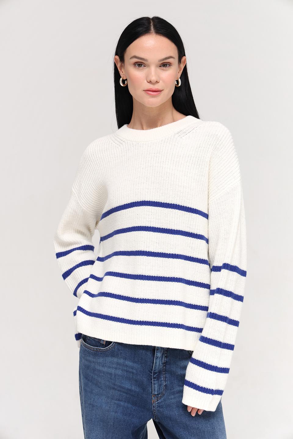 Пуловер Tom Tailor в полоску