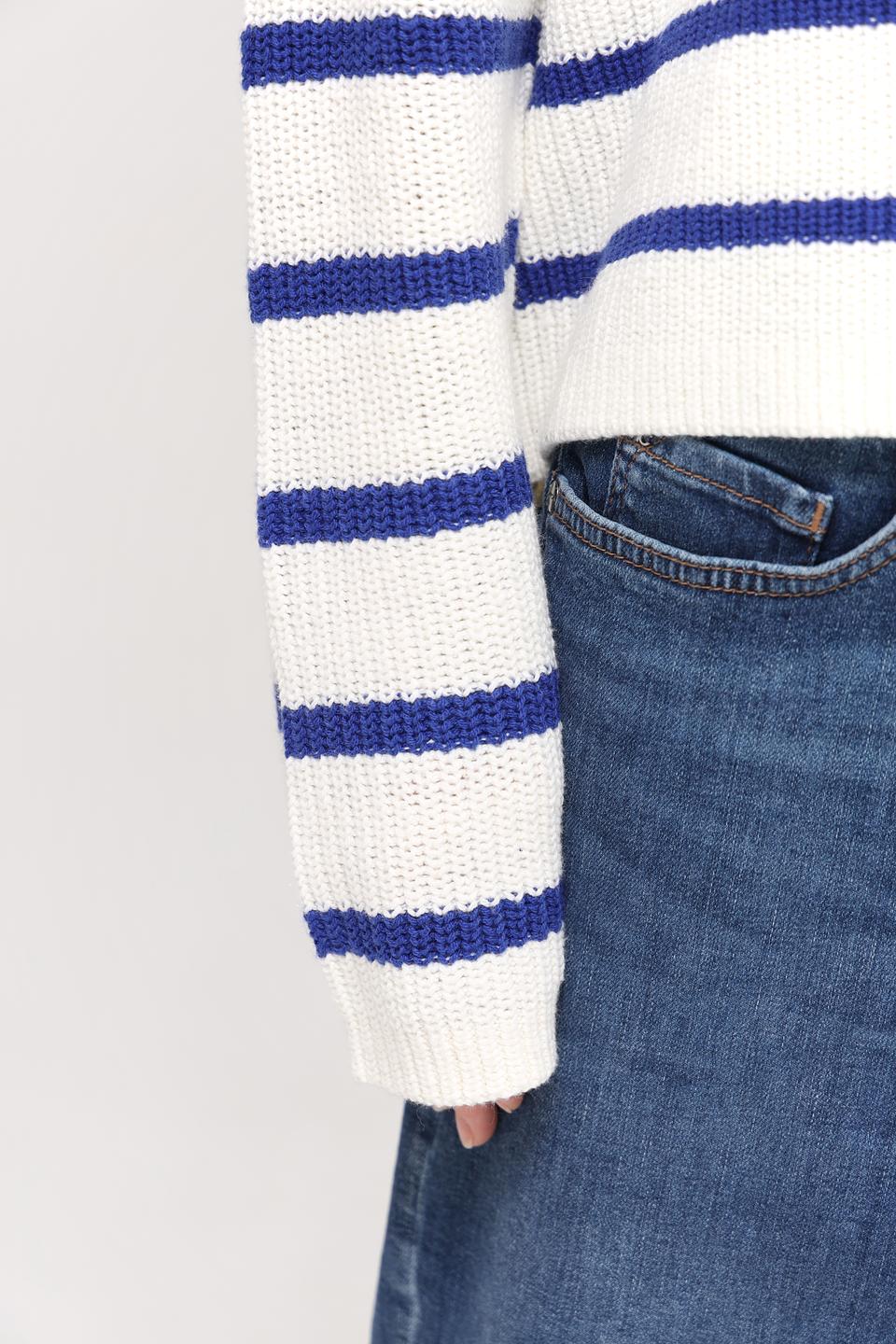 Пуловер Tom Tailor в полоску