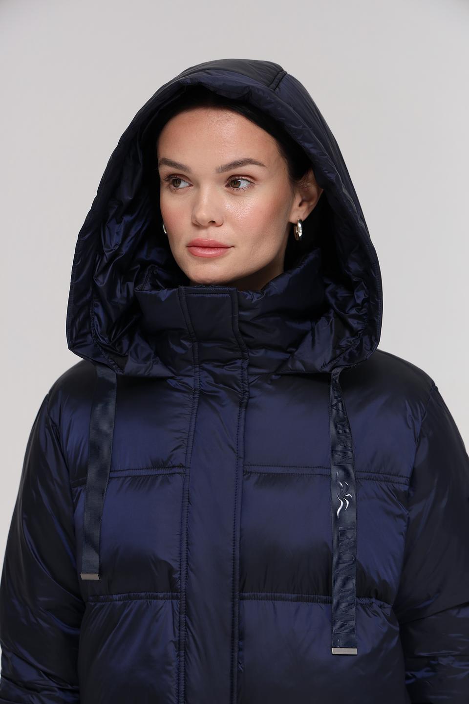 Куртка Marc Aurel стеганая тёмно-синяя