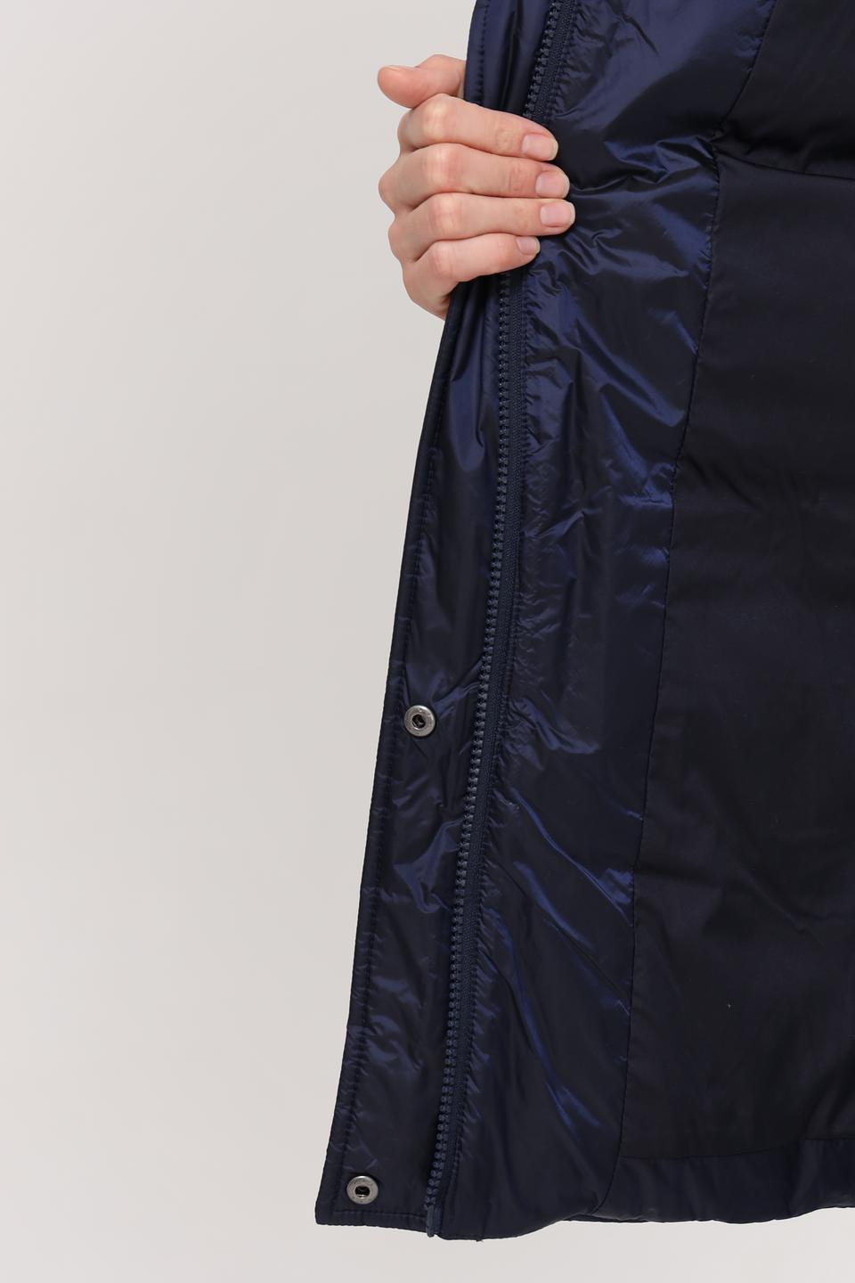 Куртка Marc Aurel стеганая тёмно-синяя