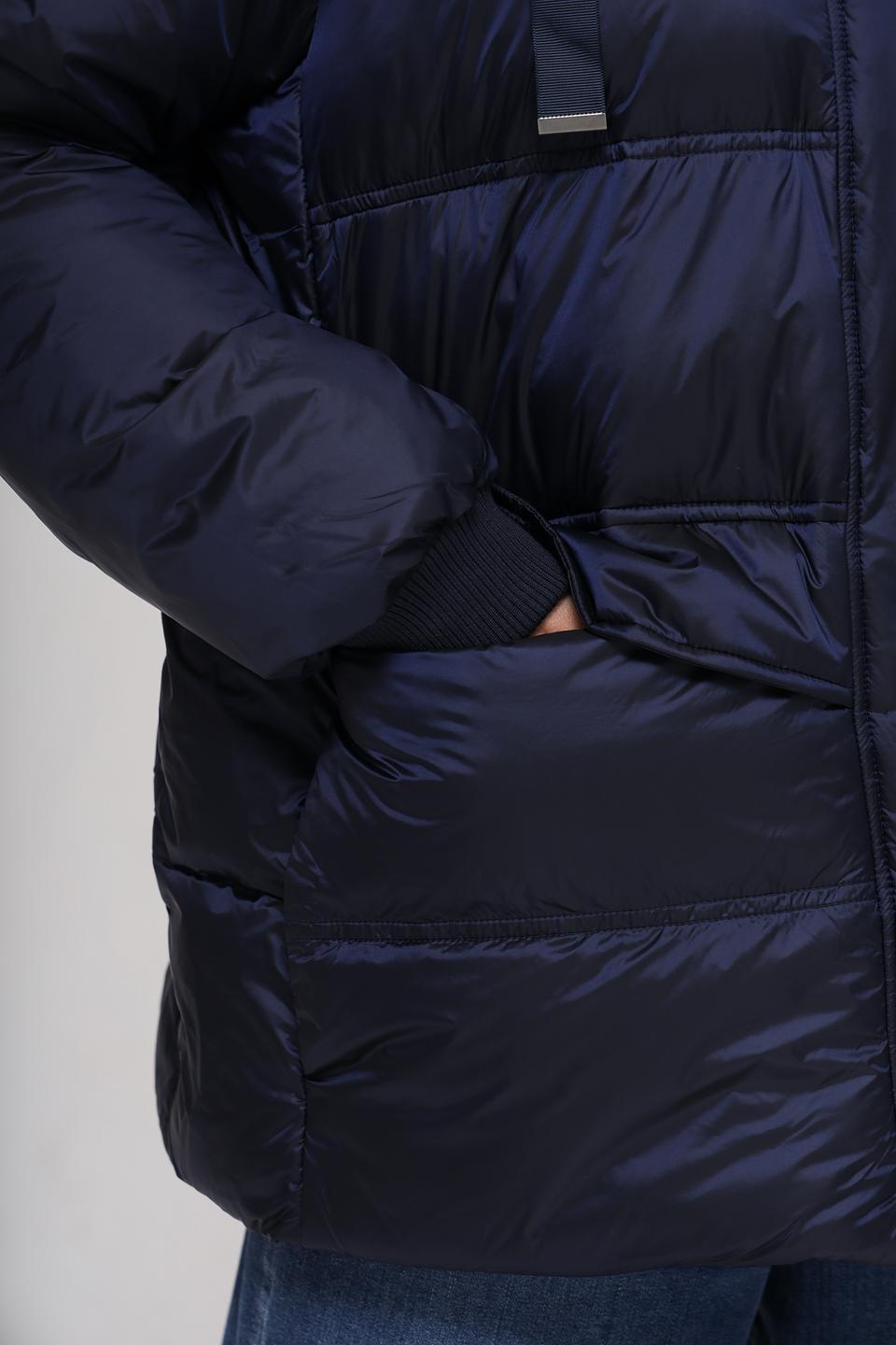 Куртка Marc Aurel стеганая тёмно-синяя