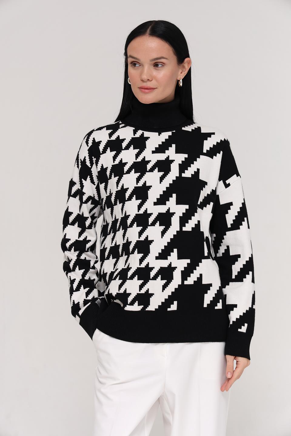 Пуловер Marc Aurel в клетку