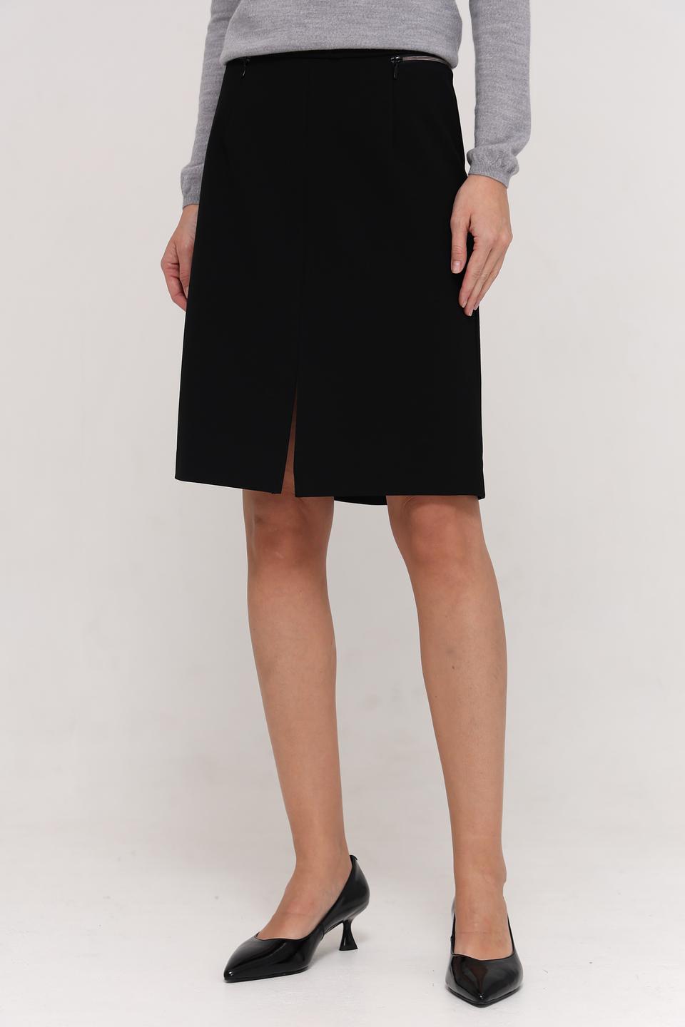 Юбка Gerry Weber чёрная с разрезом