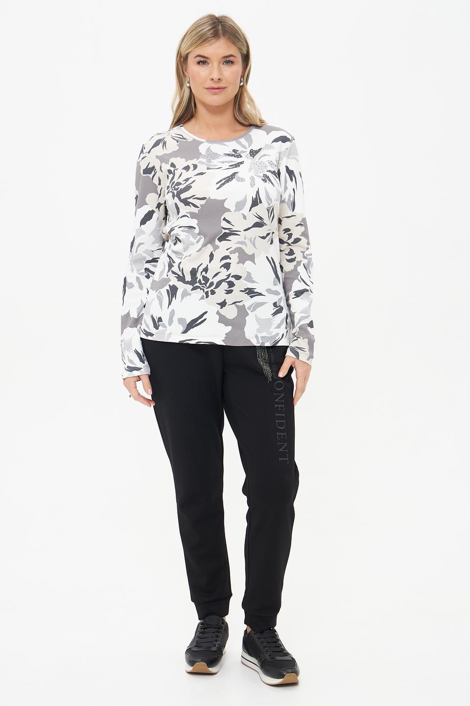 Футболка Olsen с цветочным принтом