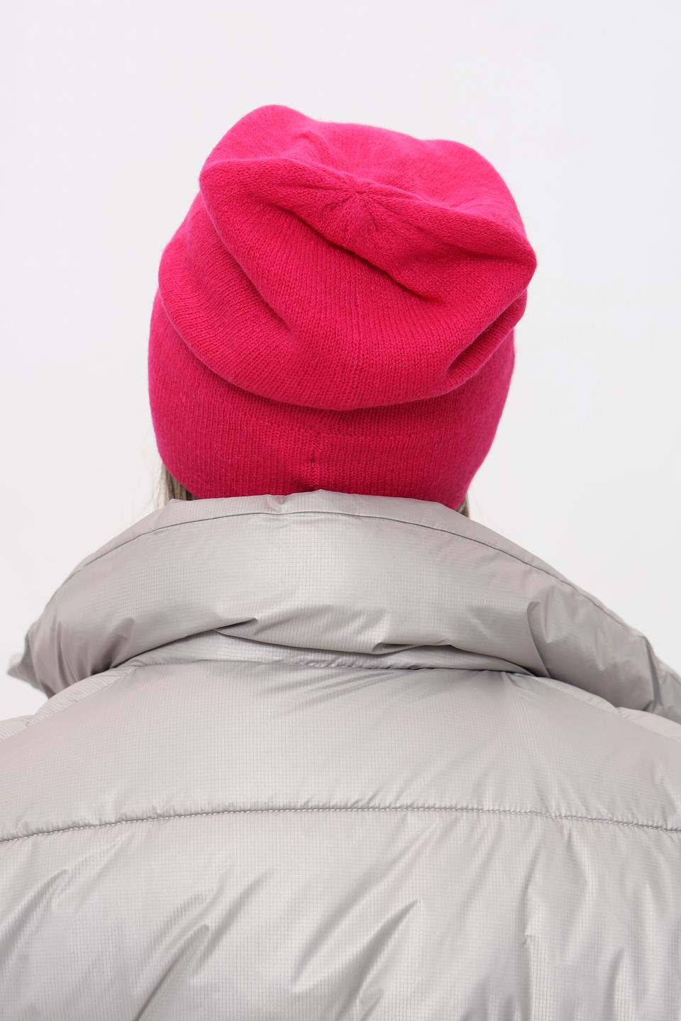 Шапка Fraas кашемир фуксия