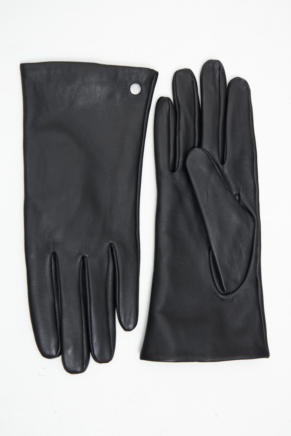 Перчатки Roeckl кожаные черные