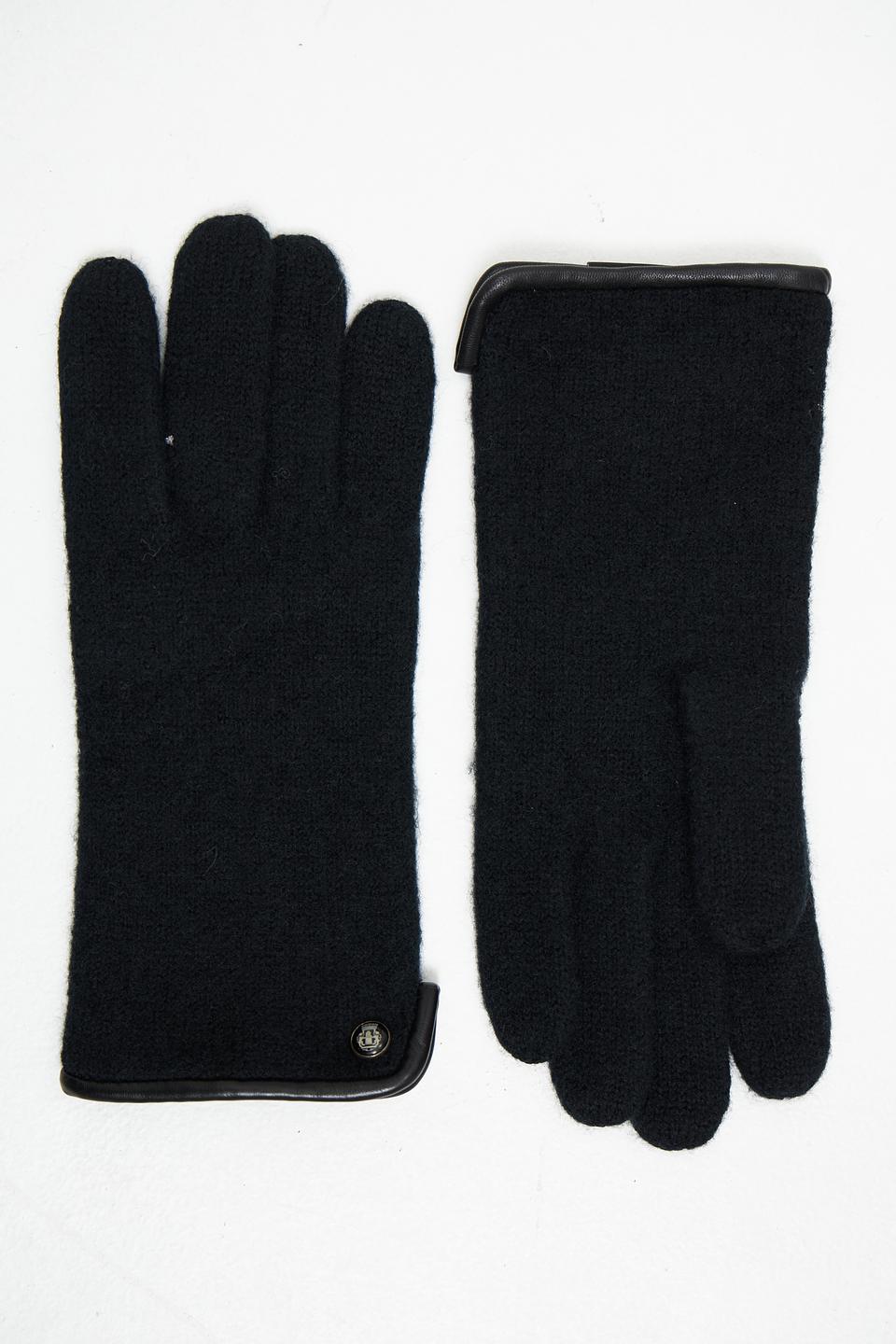 Перчатки Roeckl шерстяные черные