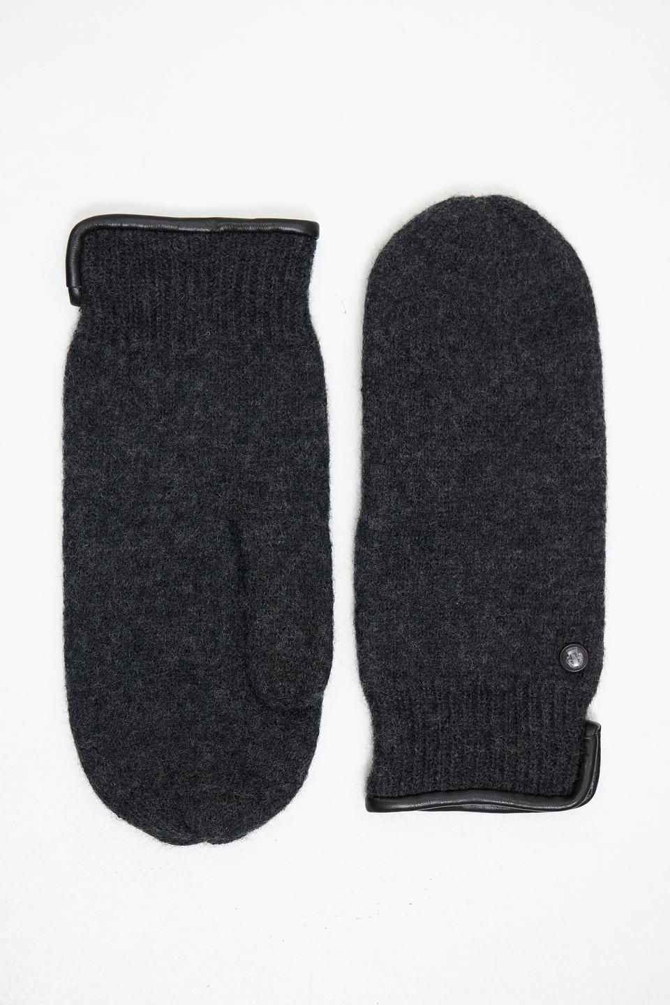 Перчатки Roeckl шерстяные серые