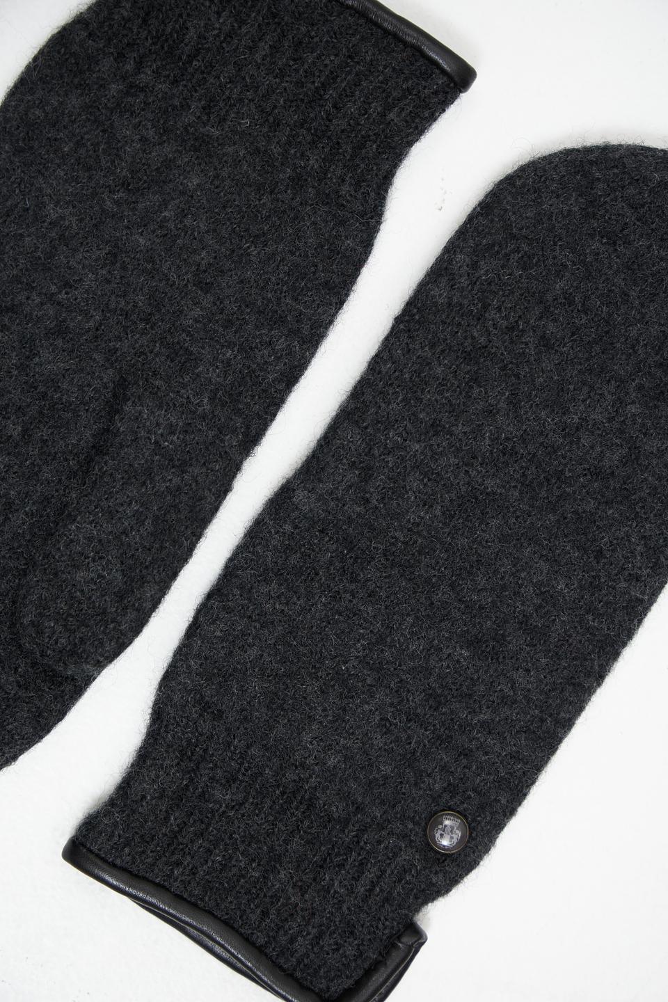 Перчатки Roeckl шерстяные серые