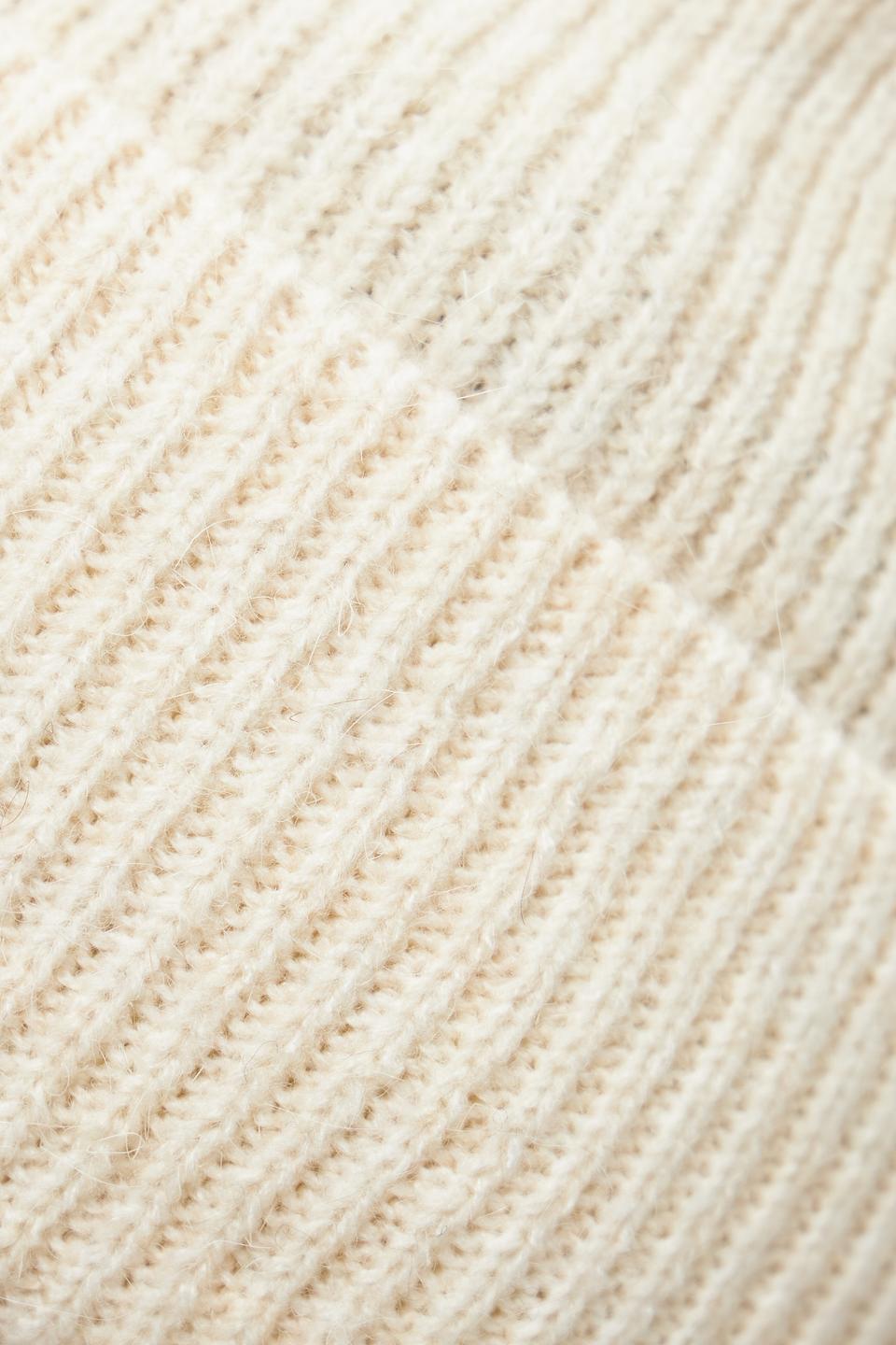 Шапка Marhatter вязаная бежевая