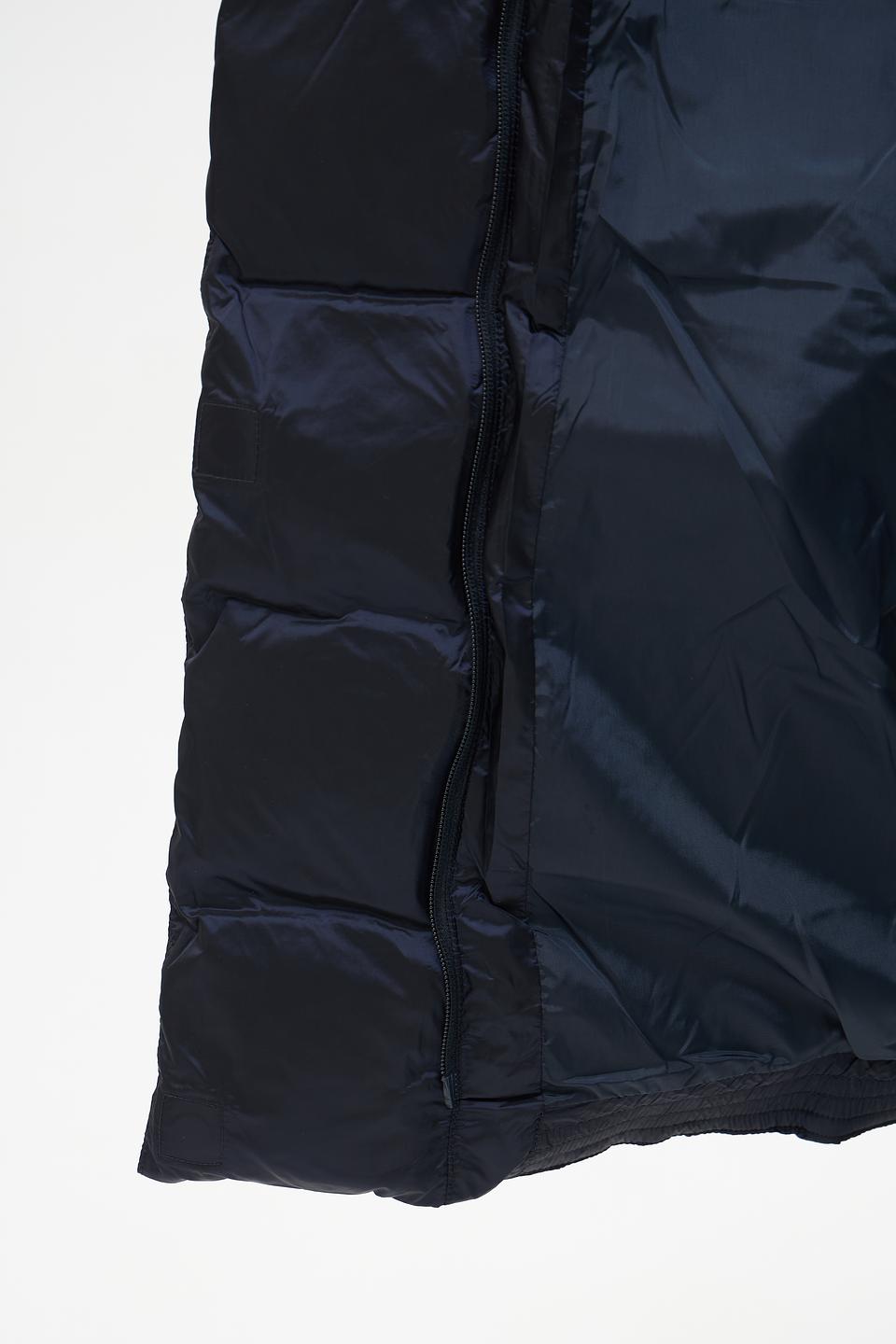 Пальто Baronia стеганое тёмно-синее