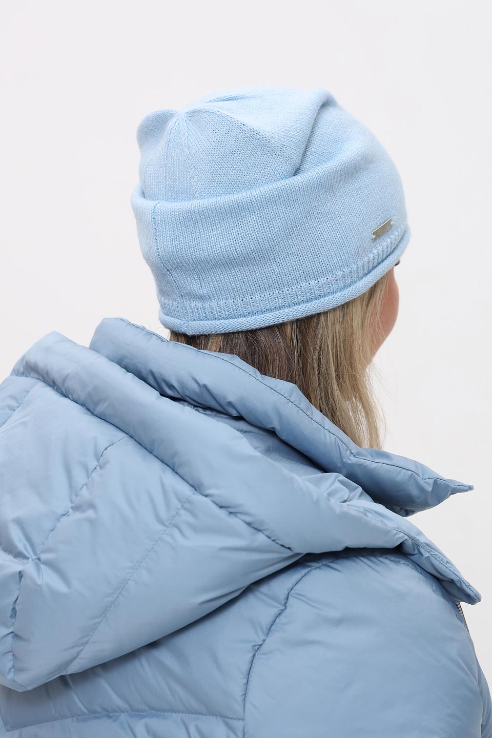 Шапка Seeberger голубая