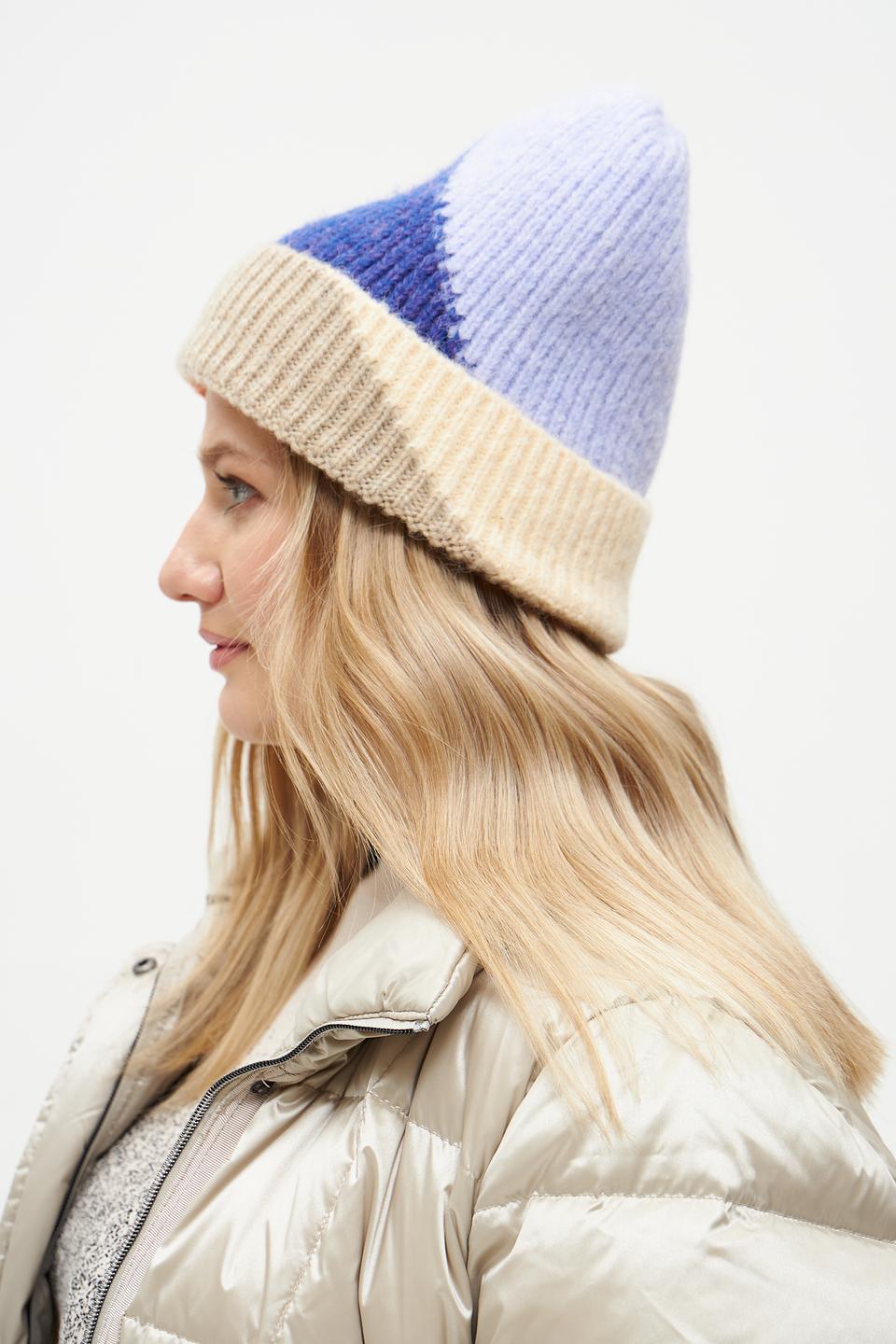 Шапка Seeberger разноцветная