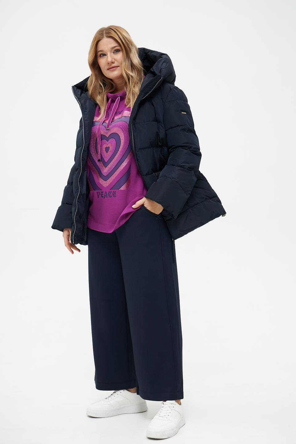 Куртка Baronia стеганая тёмно-синяя