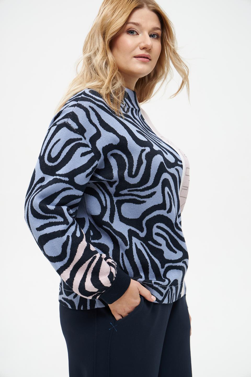 Пуловер Tuzzi с принтом