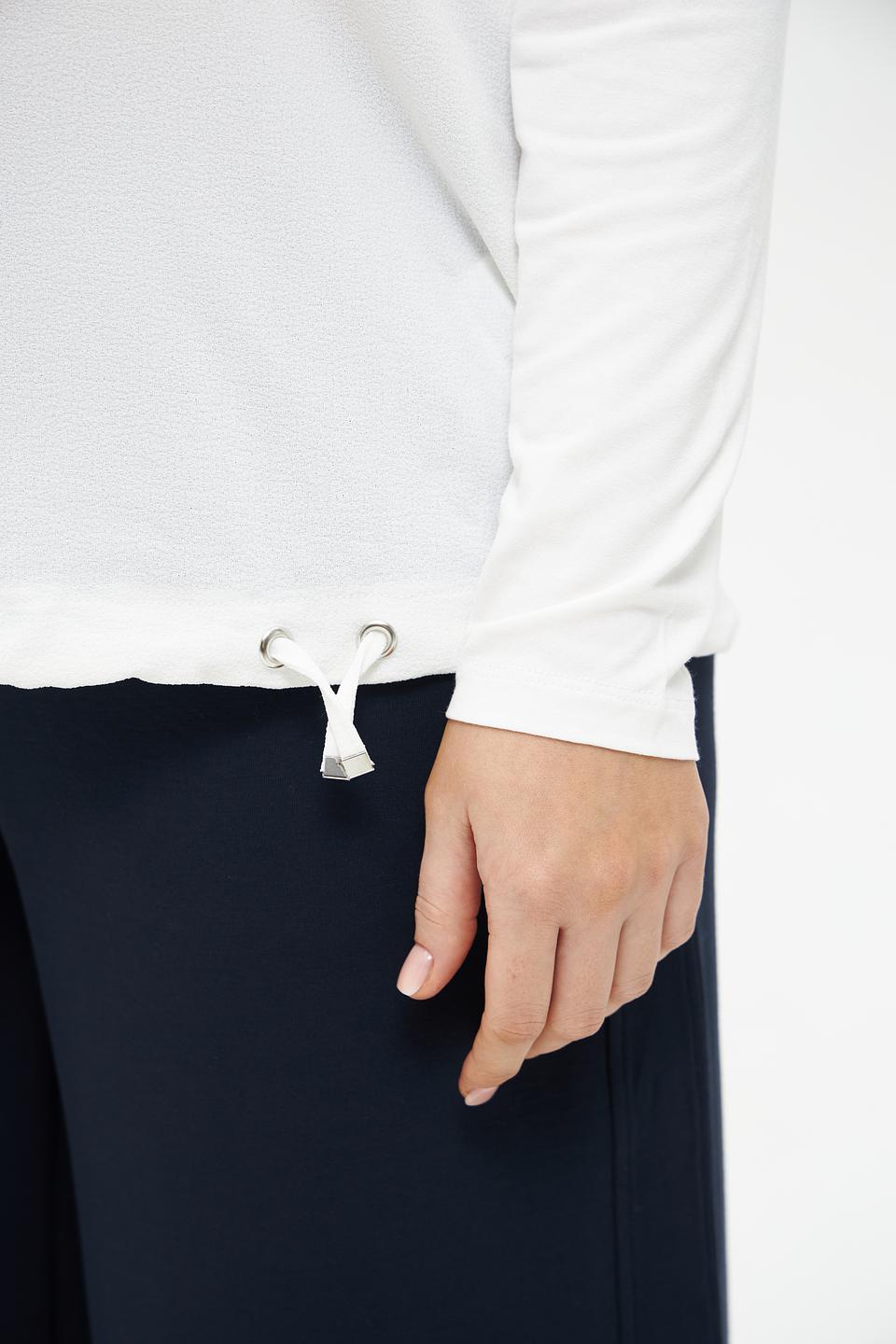 Блуза Olsen с карманами белая