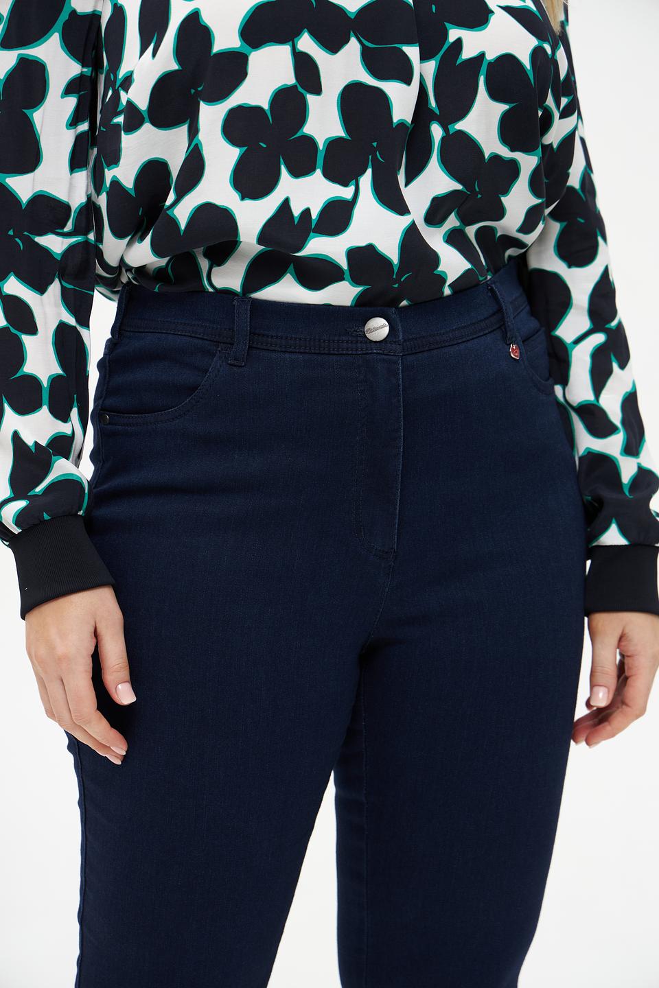 Джинсы Relaxed by Toni темно-синие