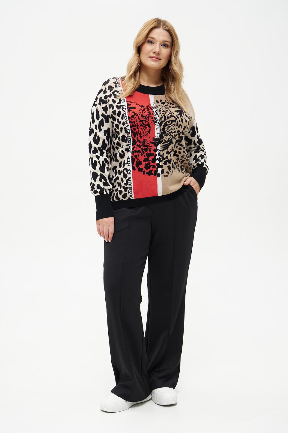 Пуловер Tuzzi с леопардовым принтом