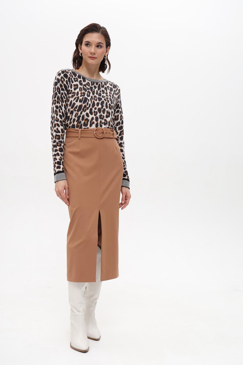 Пуловер Betty Barclay леопард