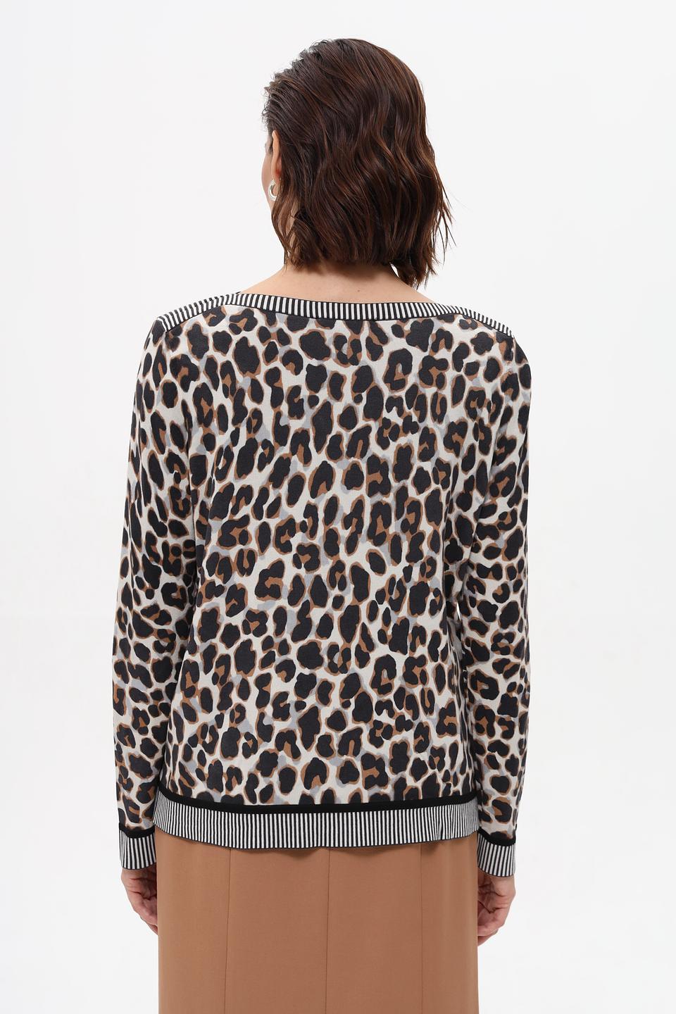 Пуловер Betty Barclay леопард