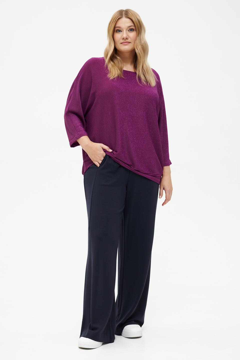 Пуловер Via Appia DUE фиолетовый