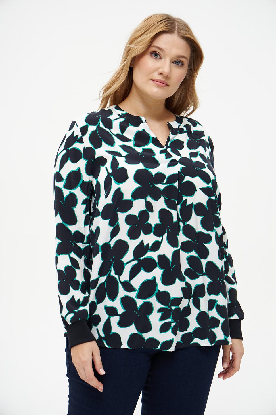 Блуза Frank Walder с цветочным принтом