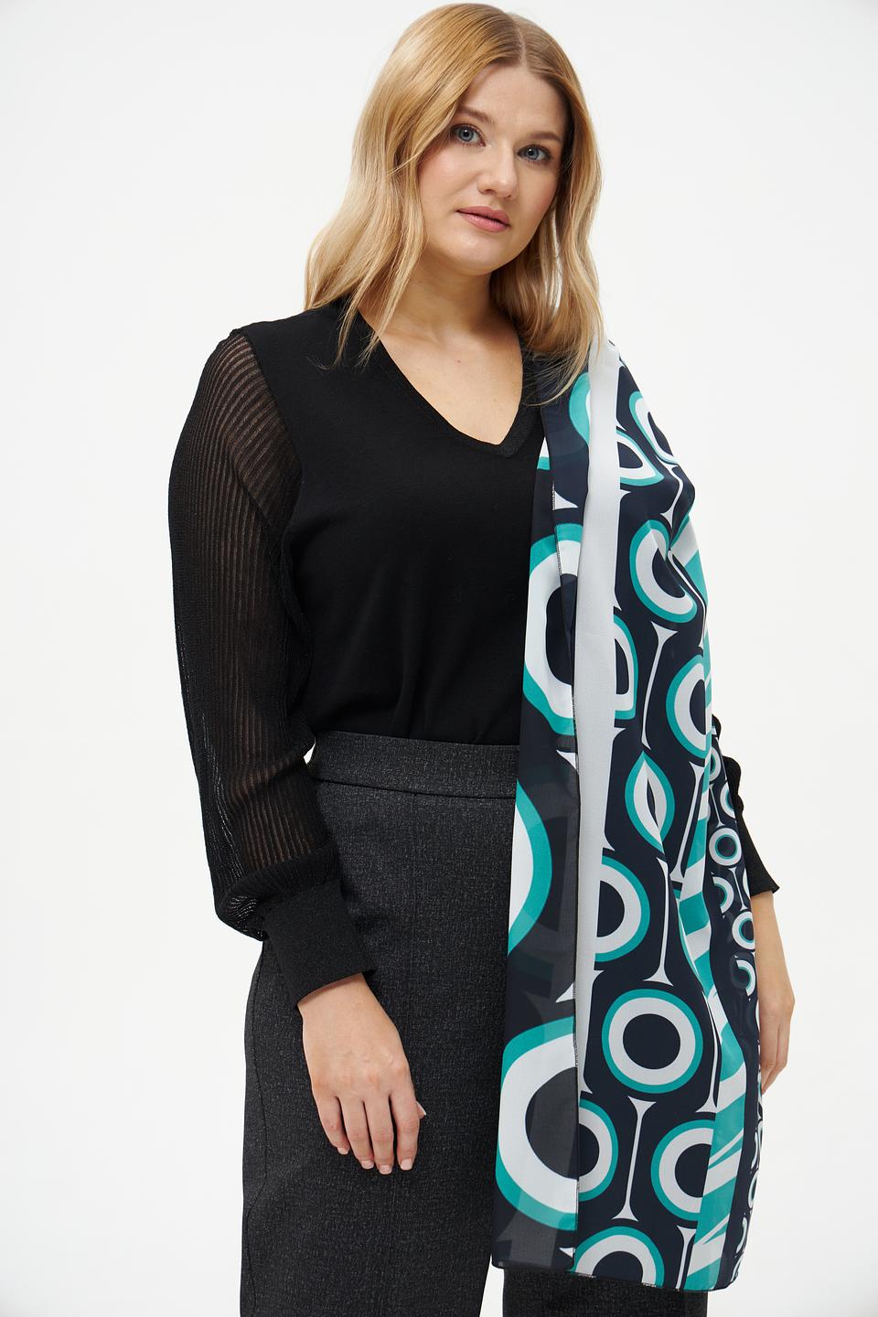 Шарф Frank Walder с геометрическим принтом