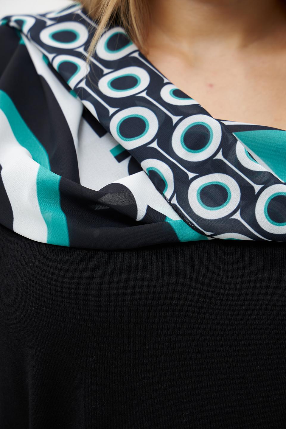 Шарф Frank Walder с геометрическим принтом