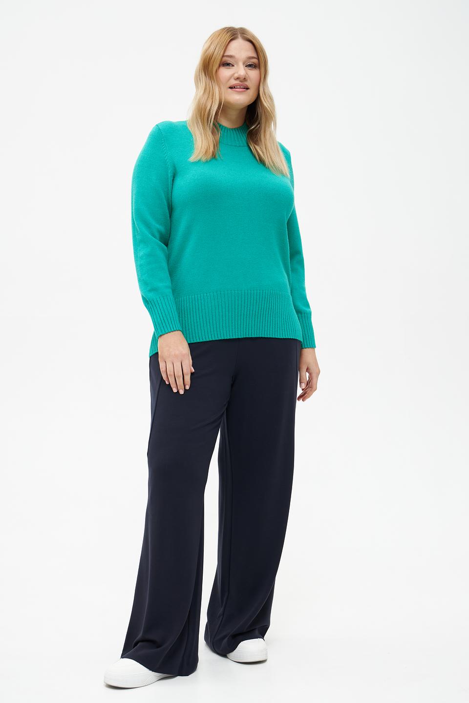 Пуловер Frank Walder изумрудный