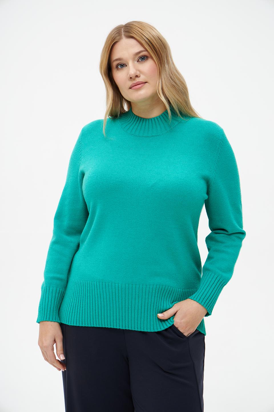 Пуловер Frank Walder изумрудный