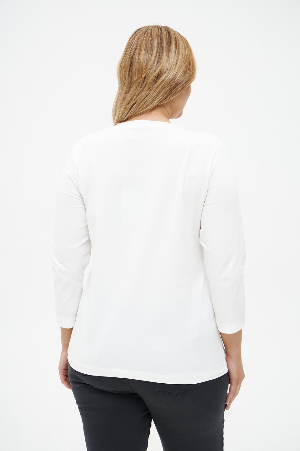 Футболка Rabe collection с цветочным принтом