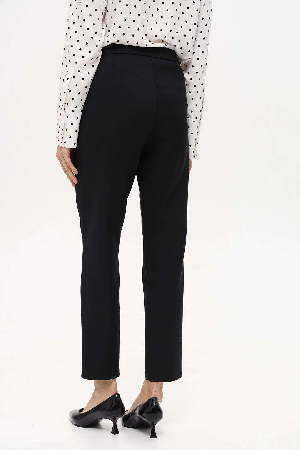 Брюки Frank Walder чёрные прямые