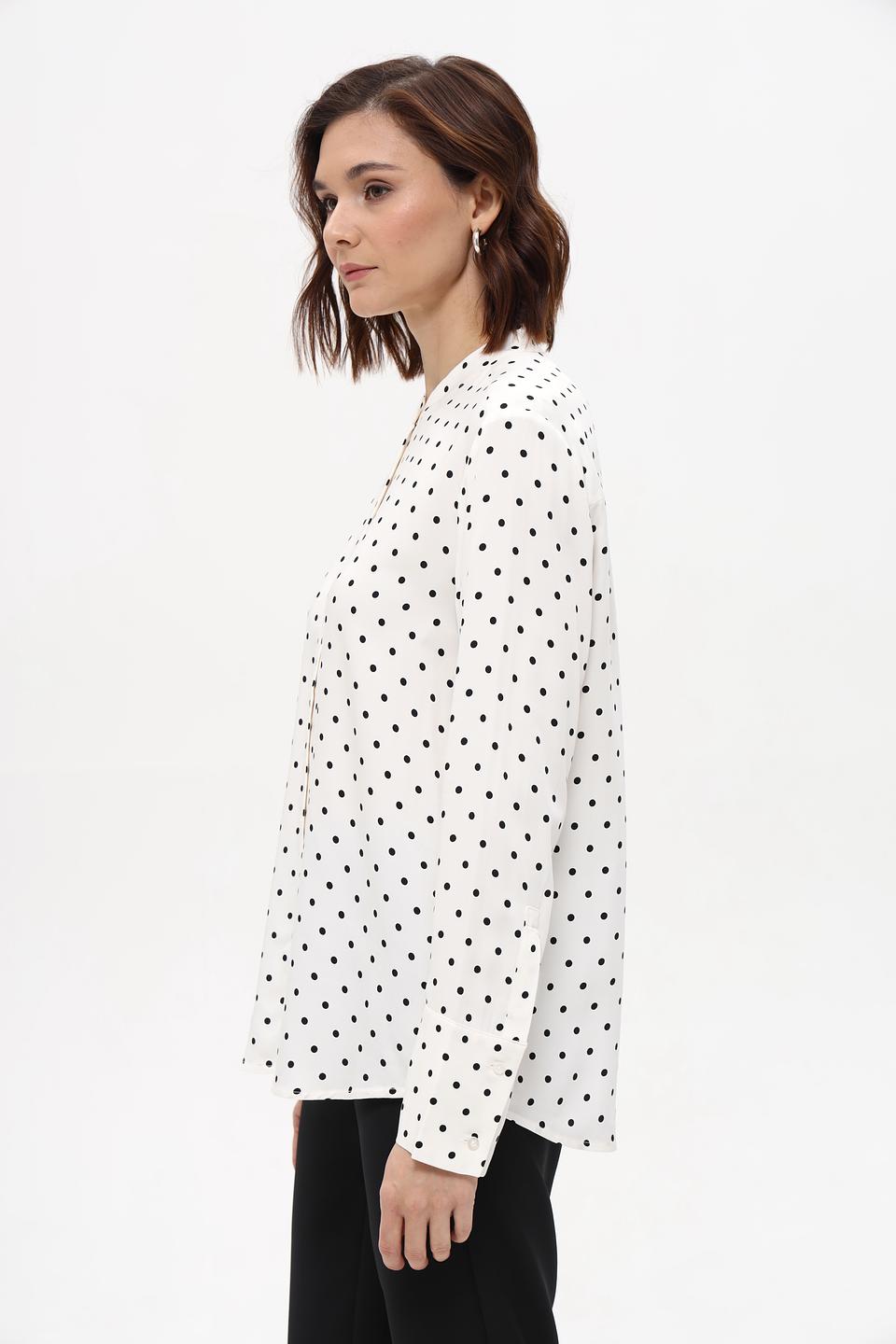 Блуза Oui в горошек