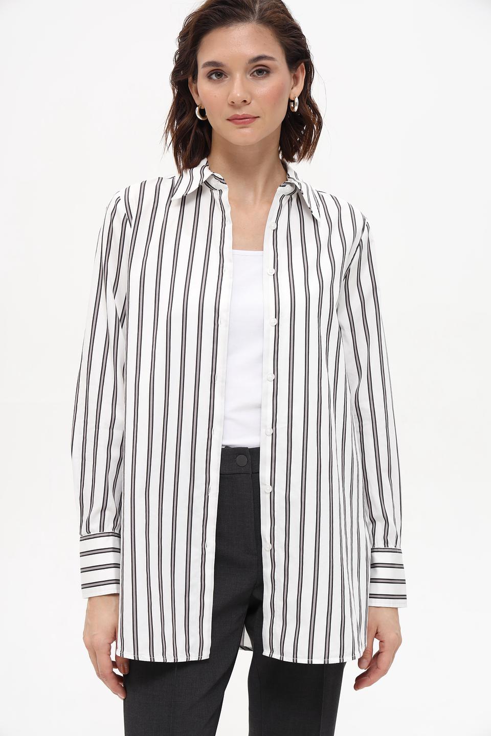 Рубашка Marc Aurel в полоску