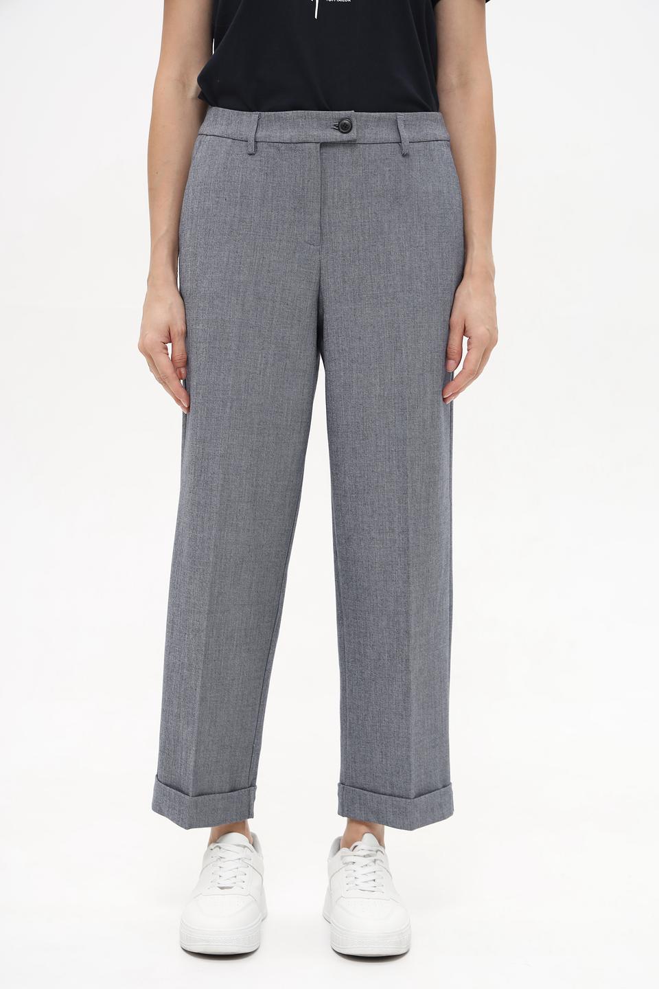 Брюки классические Tom Tailor серые
